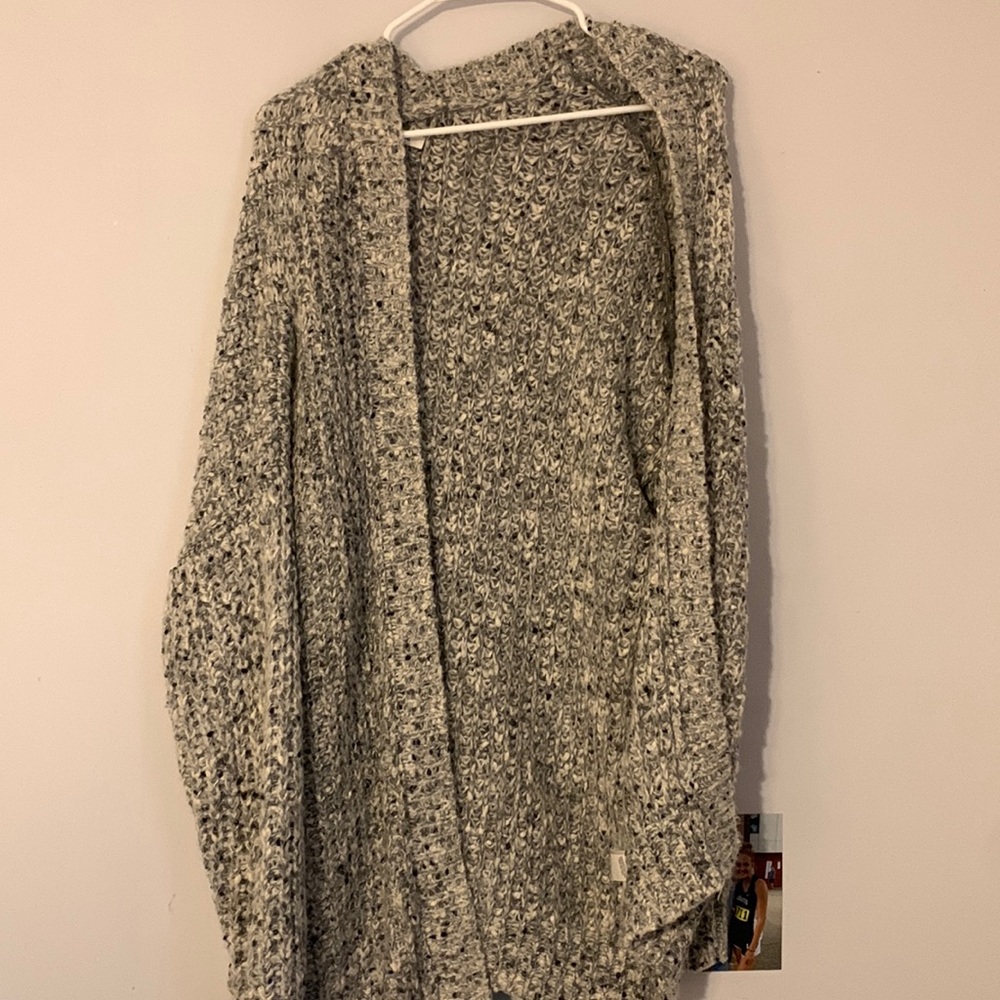Grey cardigan